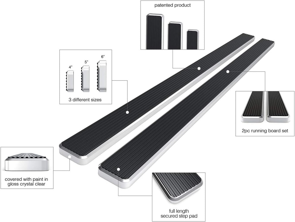 Running Boards for Crew Cab J354