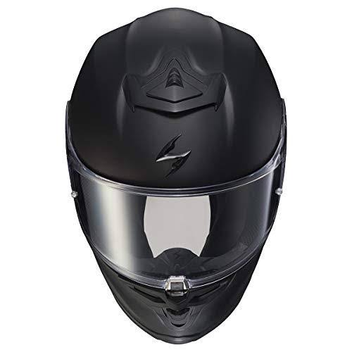 Matte Pearl White Solid Motorcycle Helmet O29377