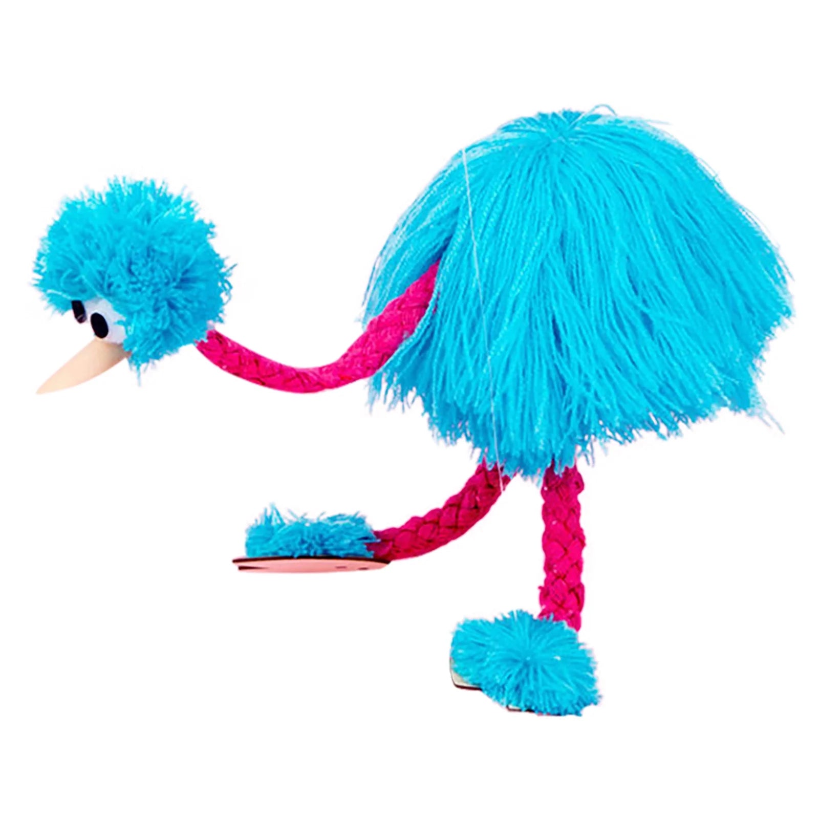 Ostrich Hand Puppets Bird String Puppet Educational Toys Y233005