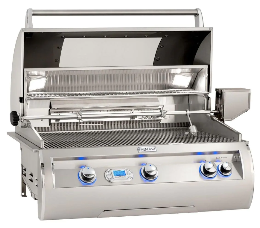 36-inch Built-In Propane Gas Grill with Rotisserie and Digital Thermometer A555341