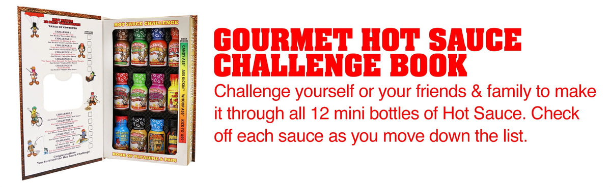 Hot Sauce Variety Pack - 12 - 0.75 Ounce Bottles T85836
