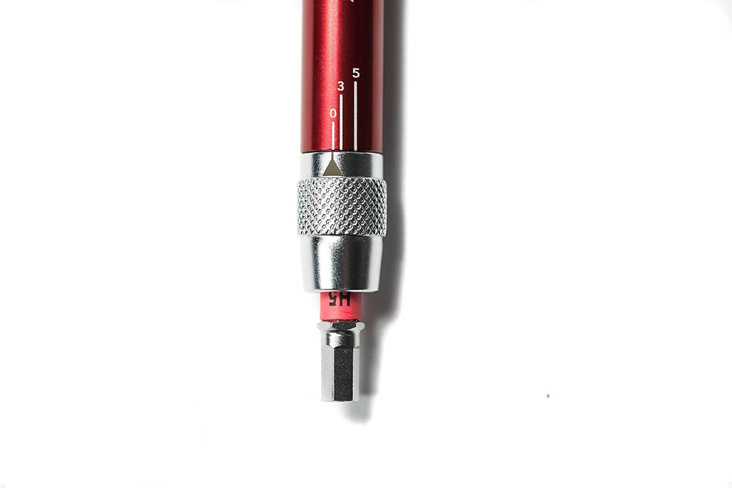 T-Ratchet + Ti-Torque Kit + 10 s2 Hex/Torx/Phillips Bits with Waxed Canvas Carrying Case H2824