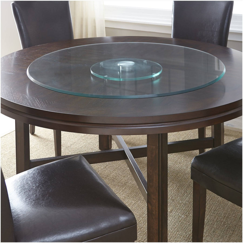 Round Lazy Susan Tempered Glass N2535