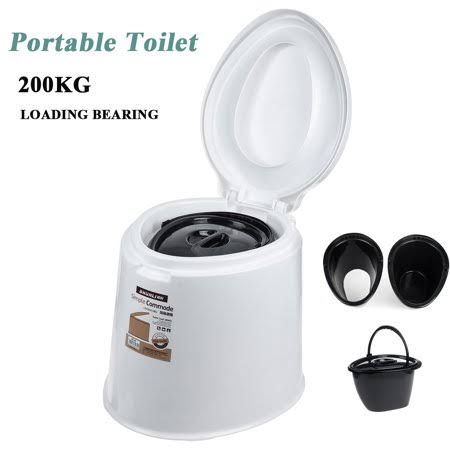Compact Camping Toilet with Waste Tank I729650