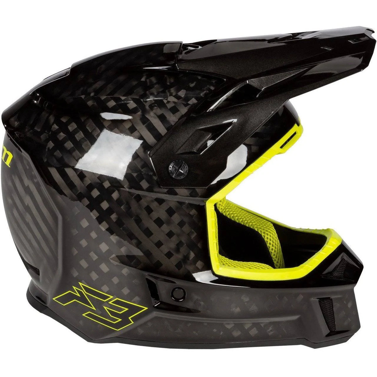 Hi Vis Carbon Helmet Y39670