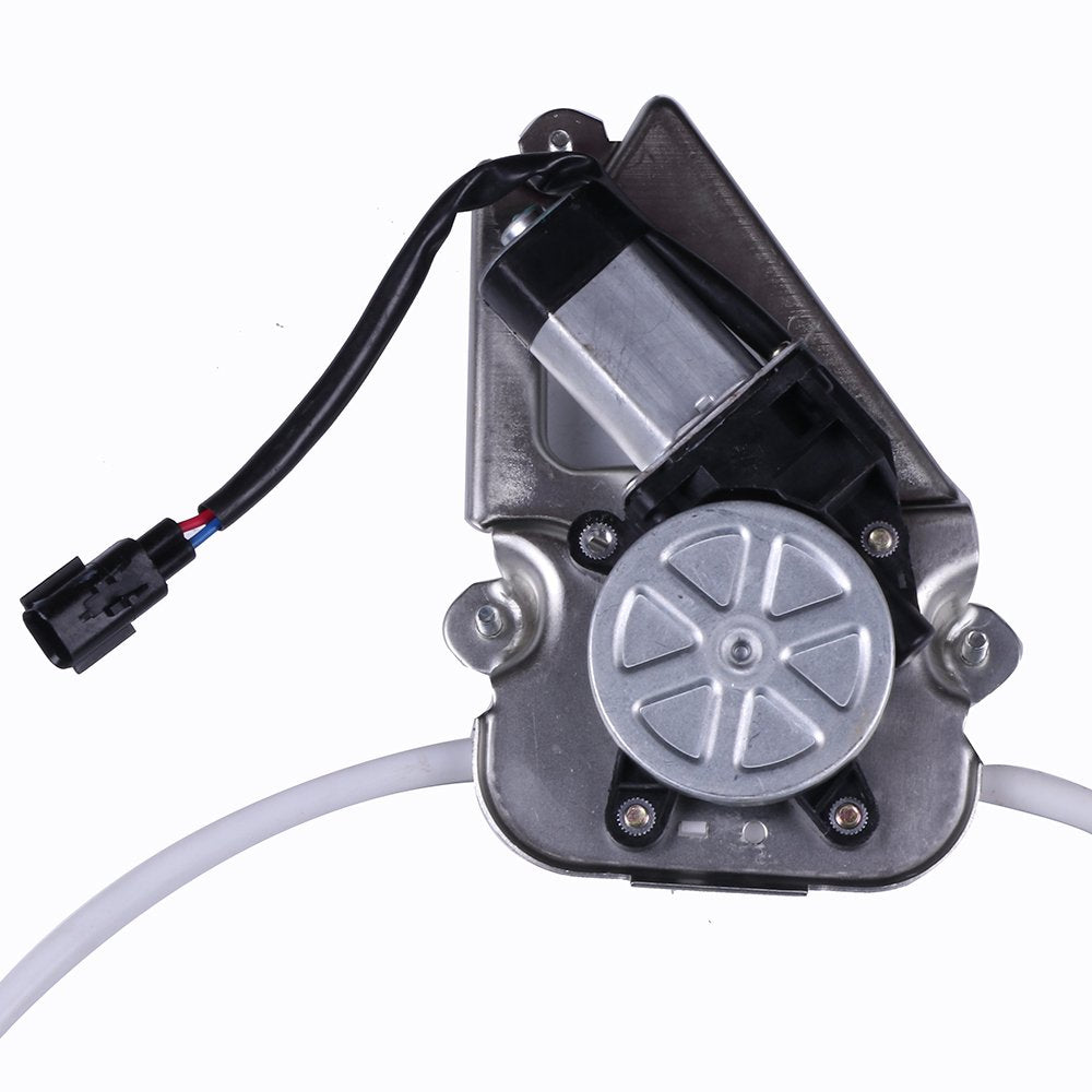 Front Passenger Side Power Window Regulator with Motor for Liberty 2002-2006, Pack of 2 H3632