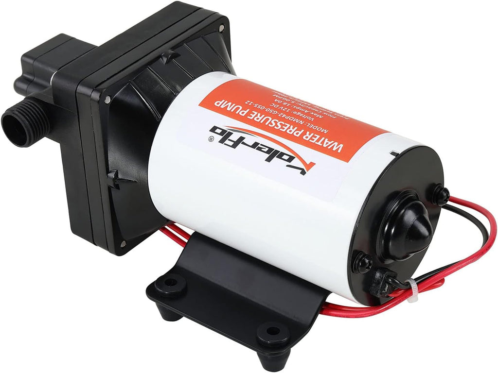 12V 5.0 GPM 55 PSI Self Priming Diaphragm Water Pump B606