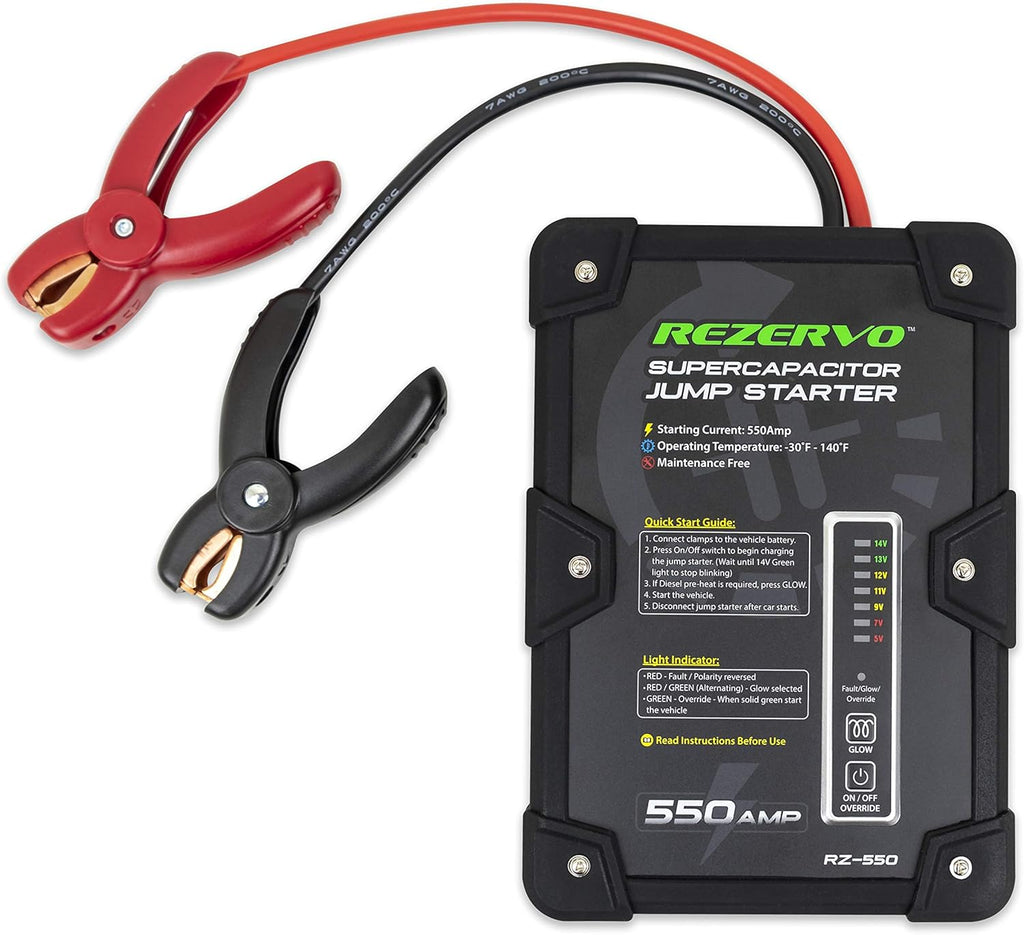 Batteryless Jump Starter for Cars, Trucks, Boats, RVs, ATVs, and other Gas Engines K255
