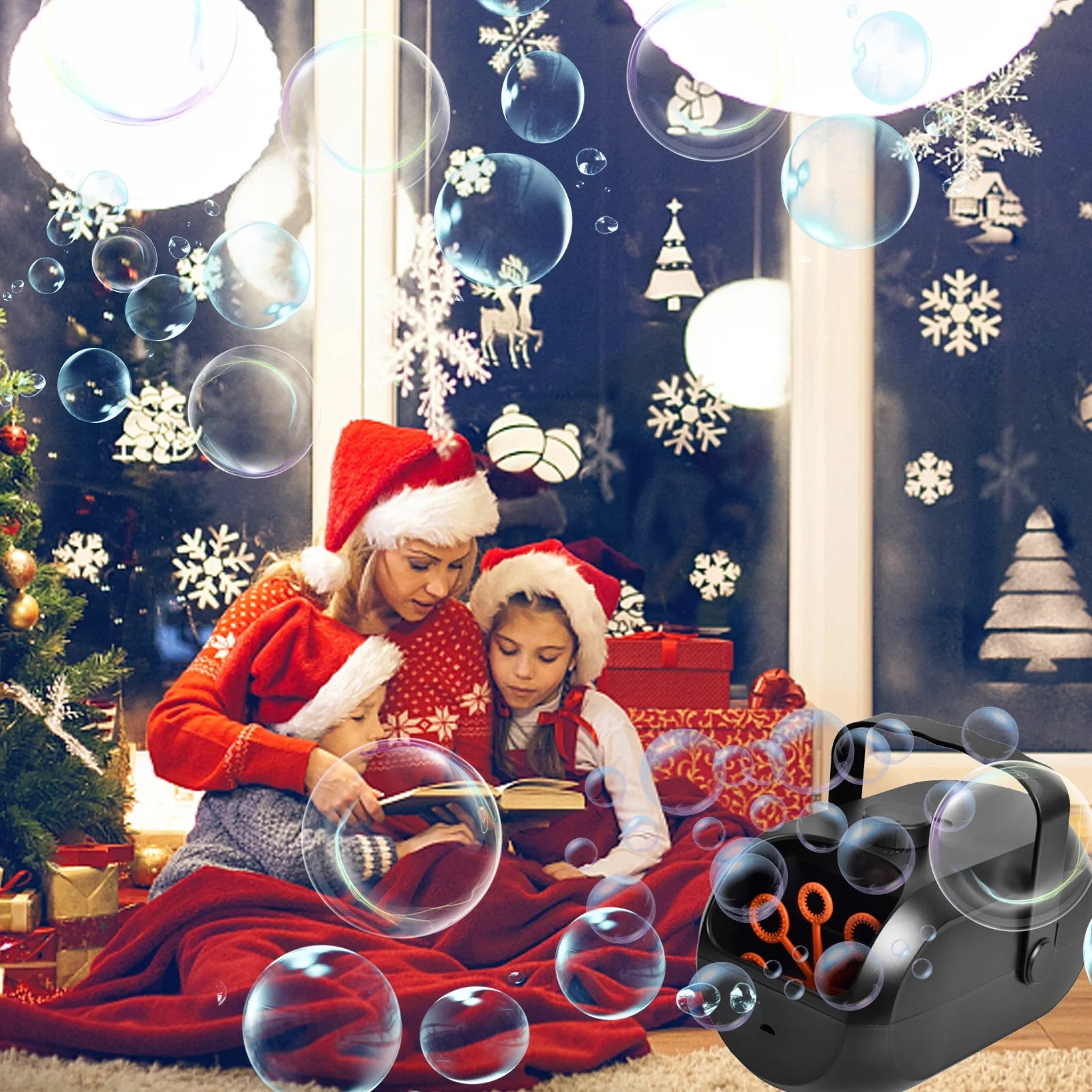 Portable Rechargeable Bubble Machine Z297650
