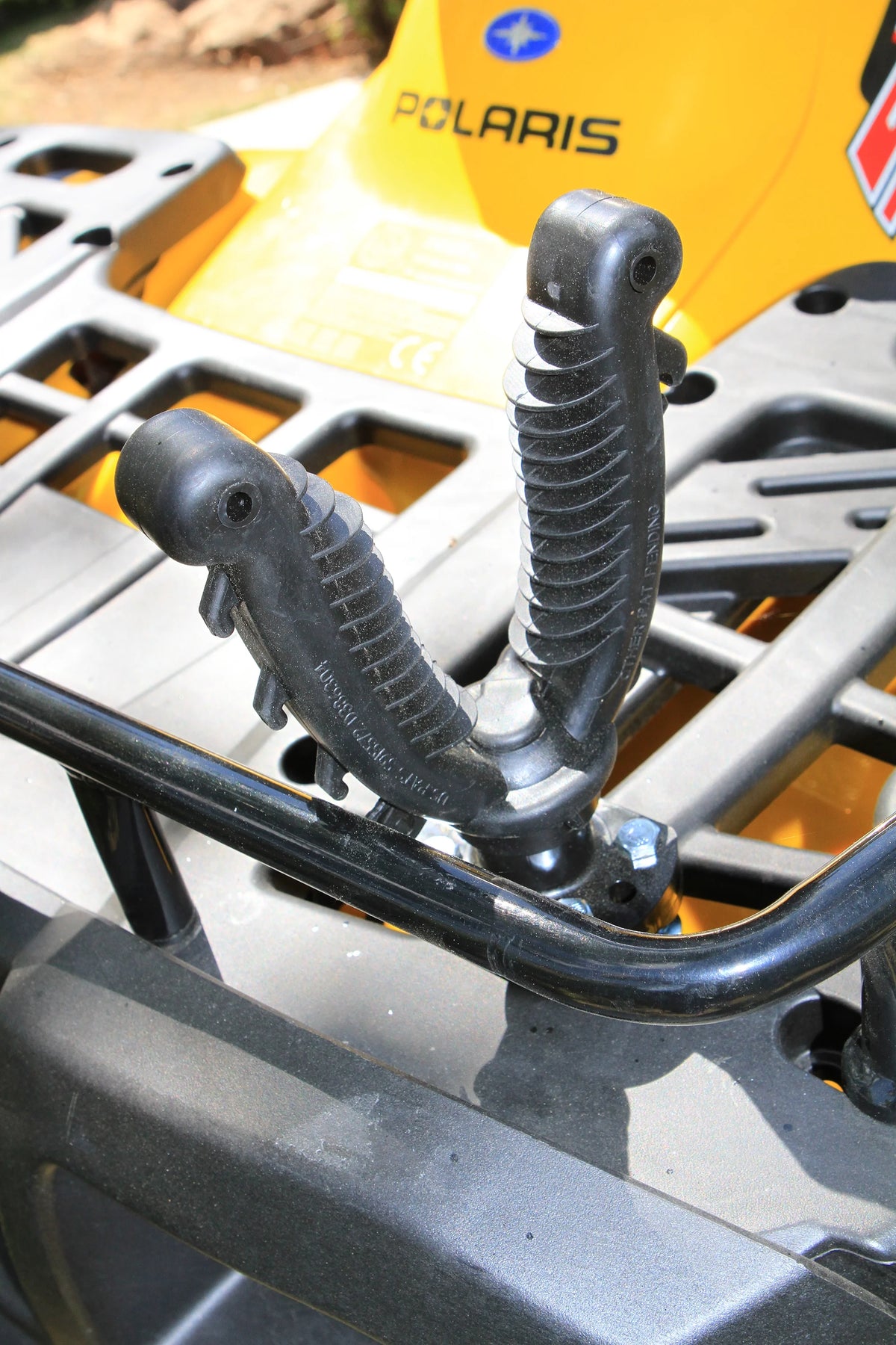 Black Soft Grip Pro Rack Single O52238