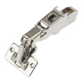 Nickel-Plated Metal 170-Degree Clip-top Full Overlay Screw-On Self-Closing Cabinet Hinge (Pack of 10) R765105