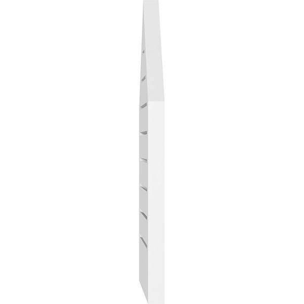 Peaked Top Surface Mount PVC Gable Vent G280793