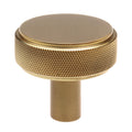 Satin Gold Solid Round Cabinet Knob, Pack of 5 F402874