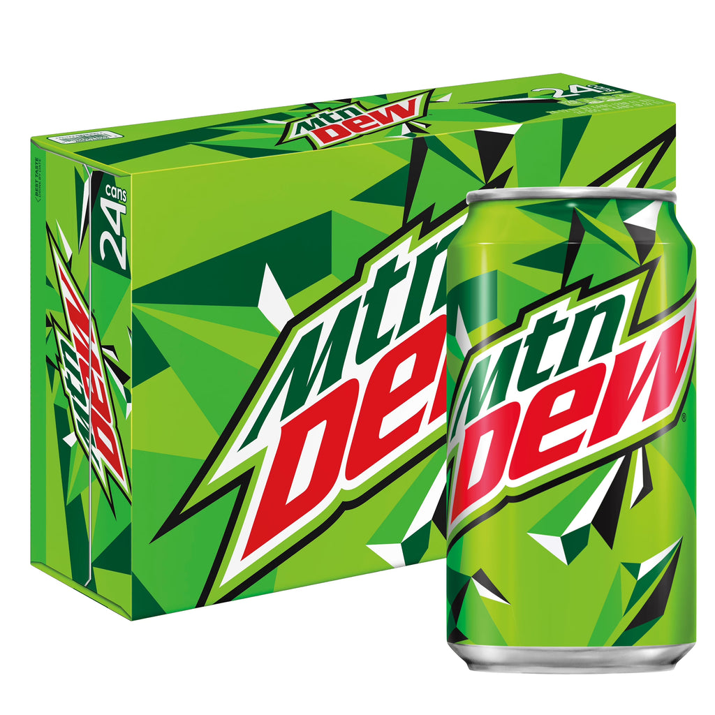 24 Pack Citrus Soda Pop Cans V541