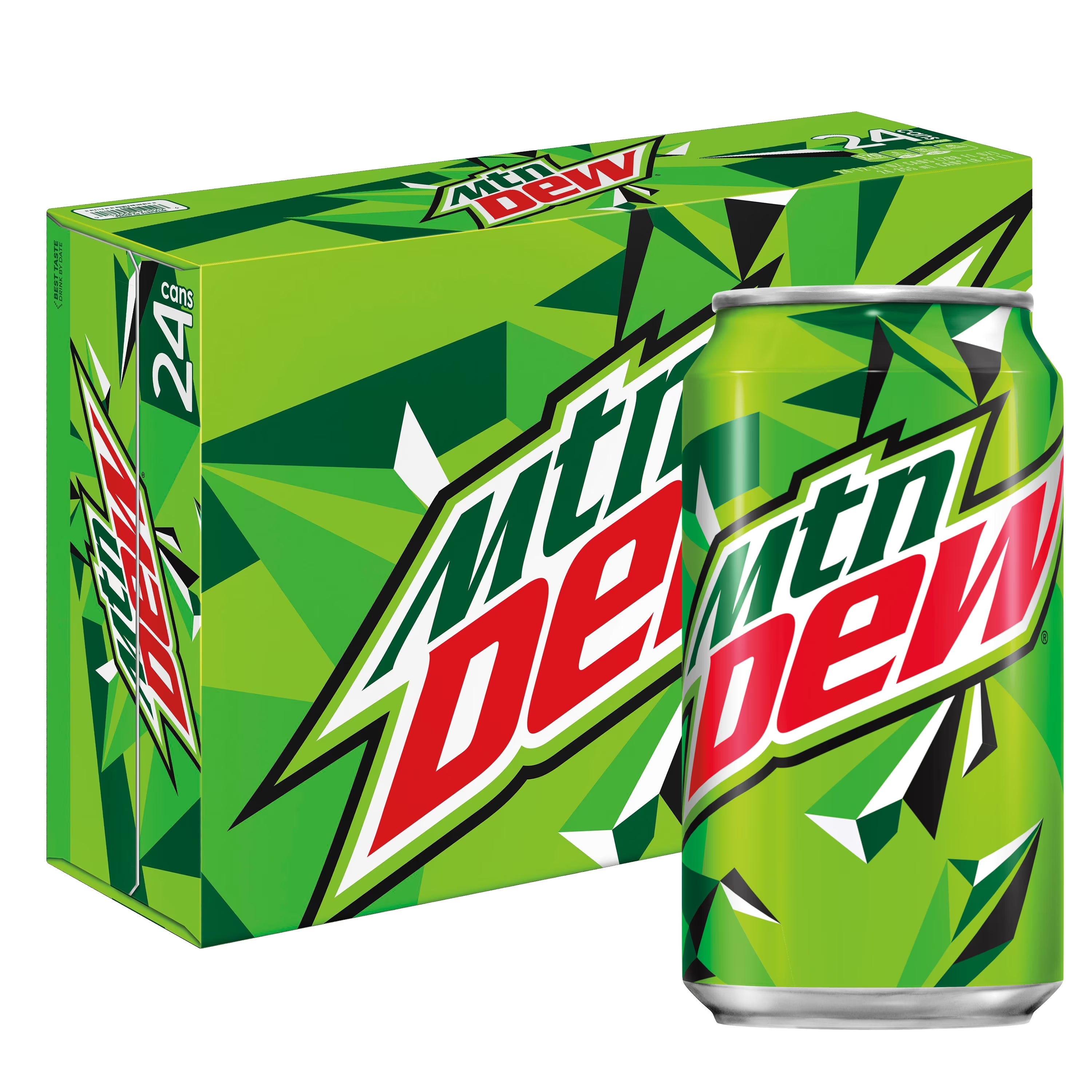 24 Pack Citrus Soda Pop Cans V541
