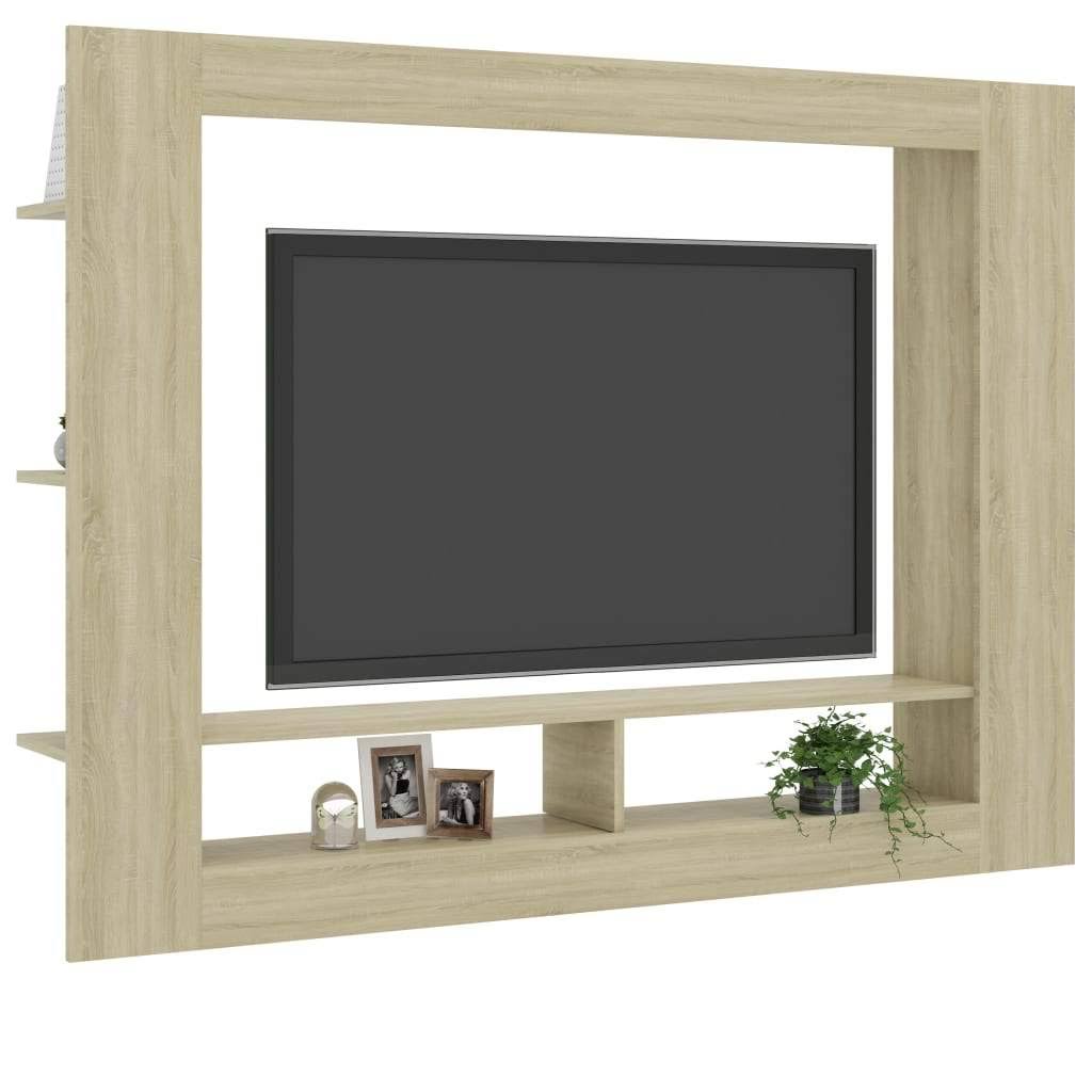 Gray TV Cabinet Chipboard D606