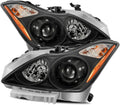 Black Projector Headlights Replacement Assembly U7333
