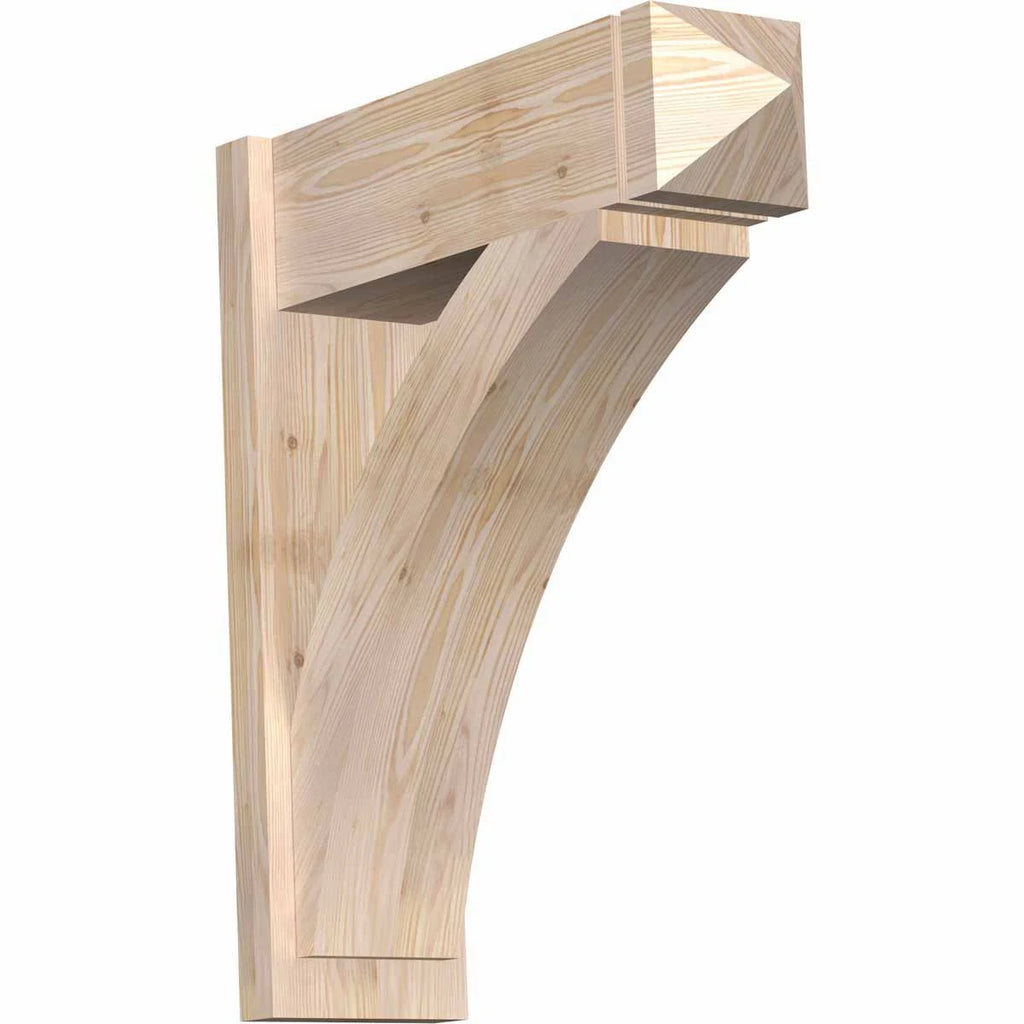 Douglas Fir Rough Sawn Arts and Crafts Outlooker V5799