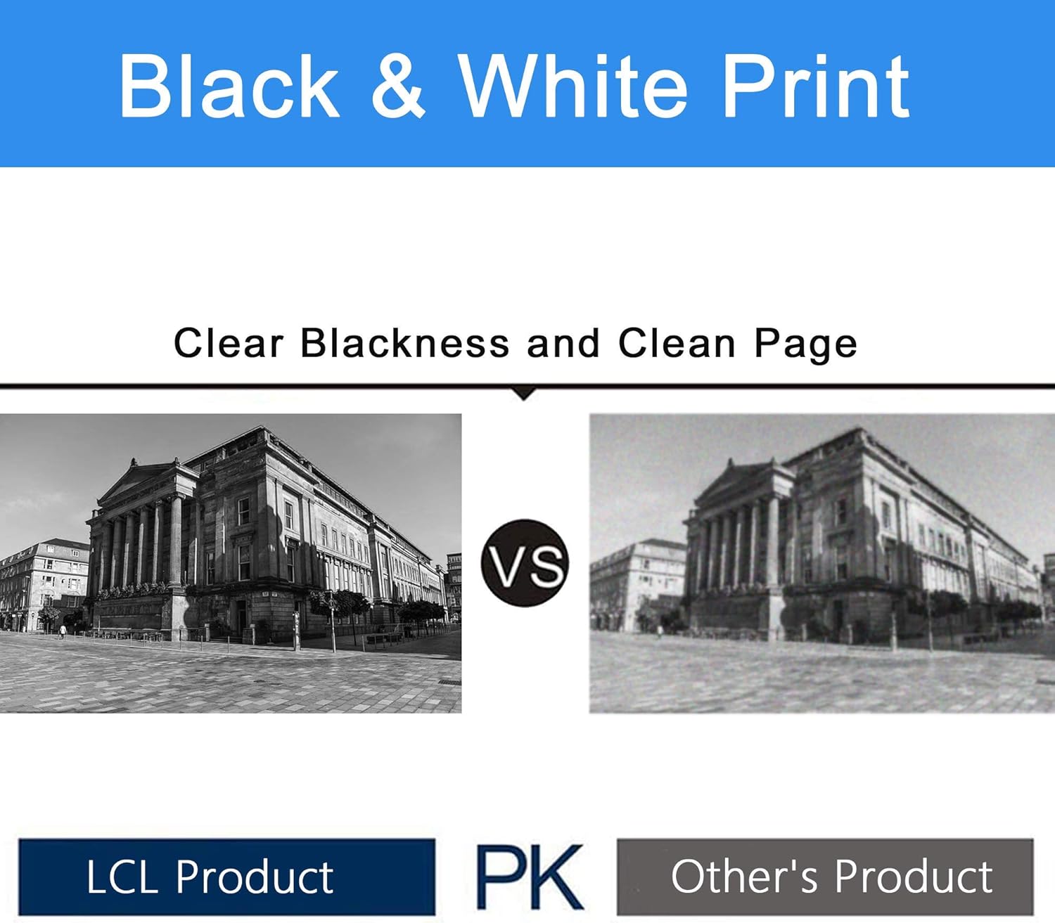 4-Pack Black Compatible Toner Cartridge U99799