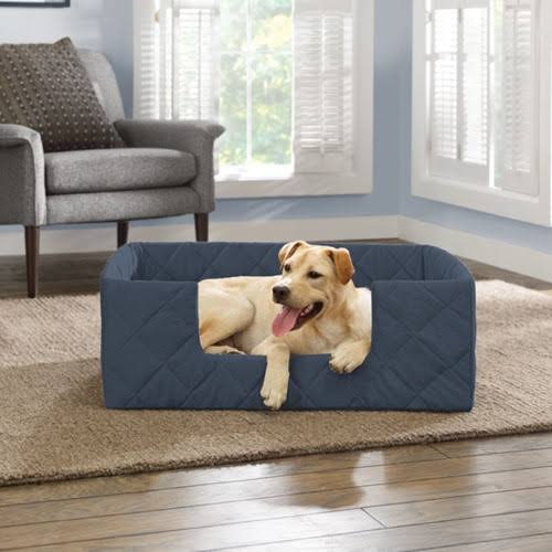Portable Orthopedic Pet Bed, Storm Blue I544862