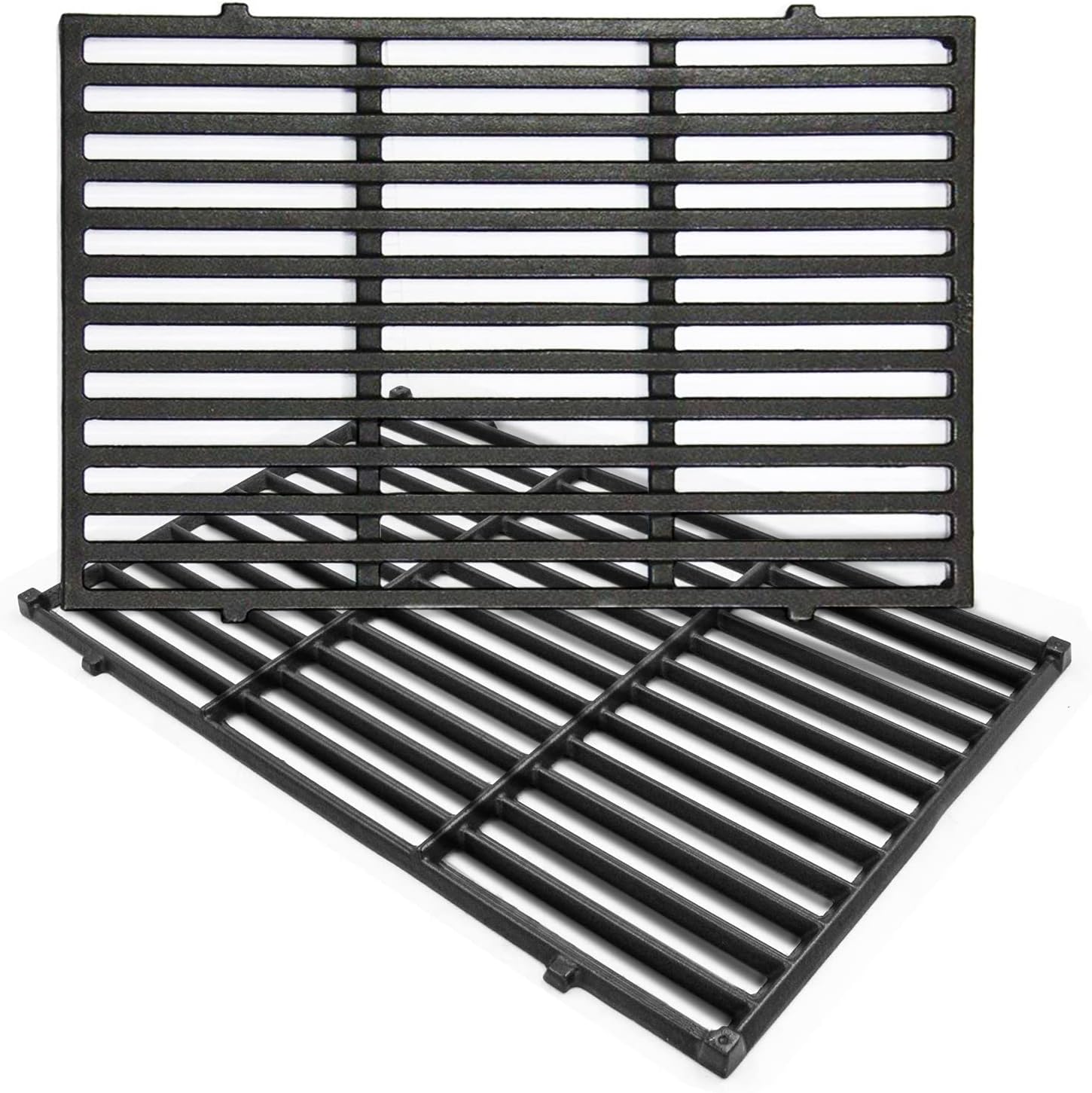 Set of 2 Cast Iron Grill Grates 19.5 inch N447