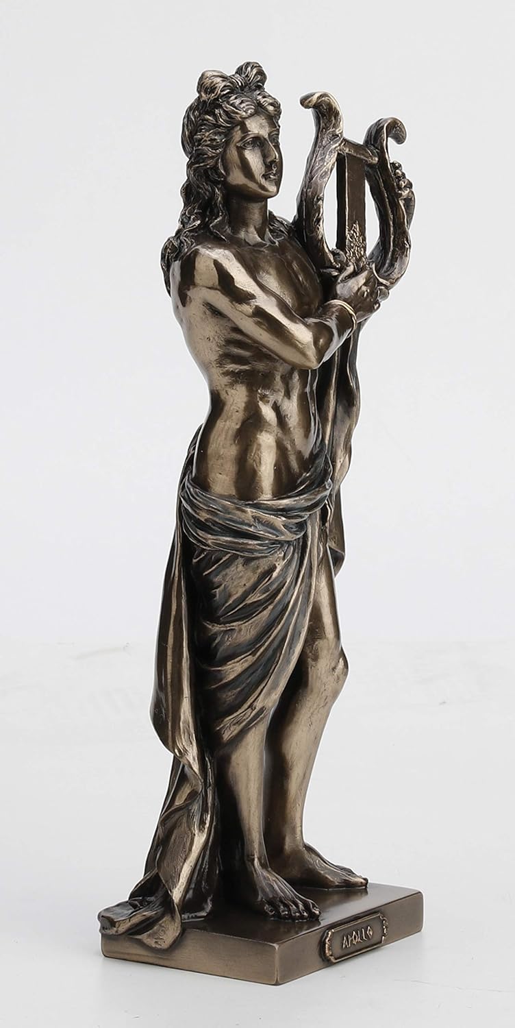 10 Inch Cold Cast Resin Statue M678