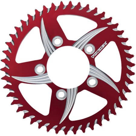 Red 41T Cat5 Rear Sprocket P23335