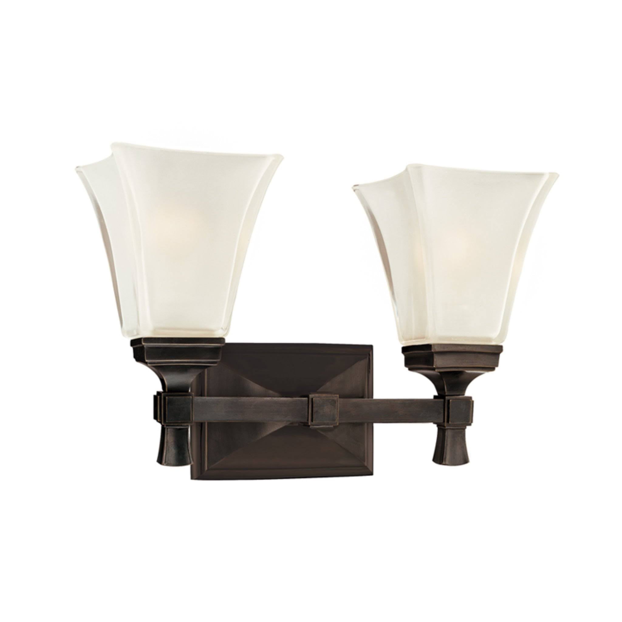 2 Light Bath Bracket, Old Bronze L628031