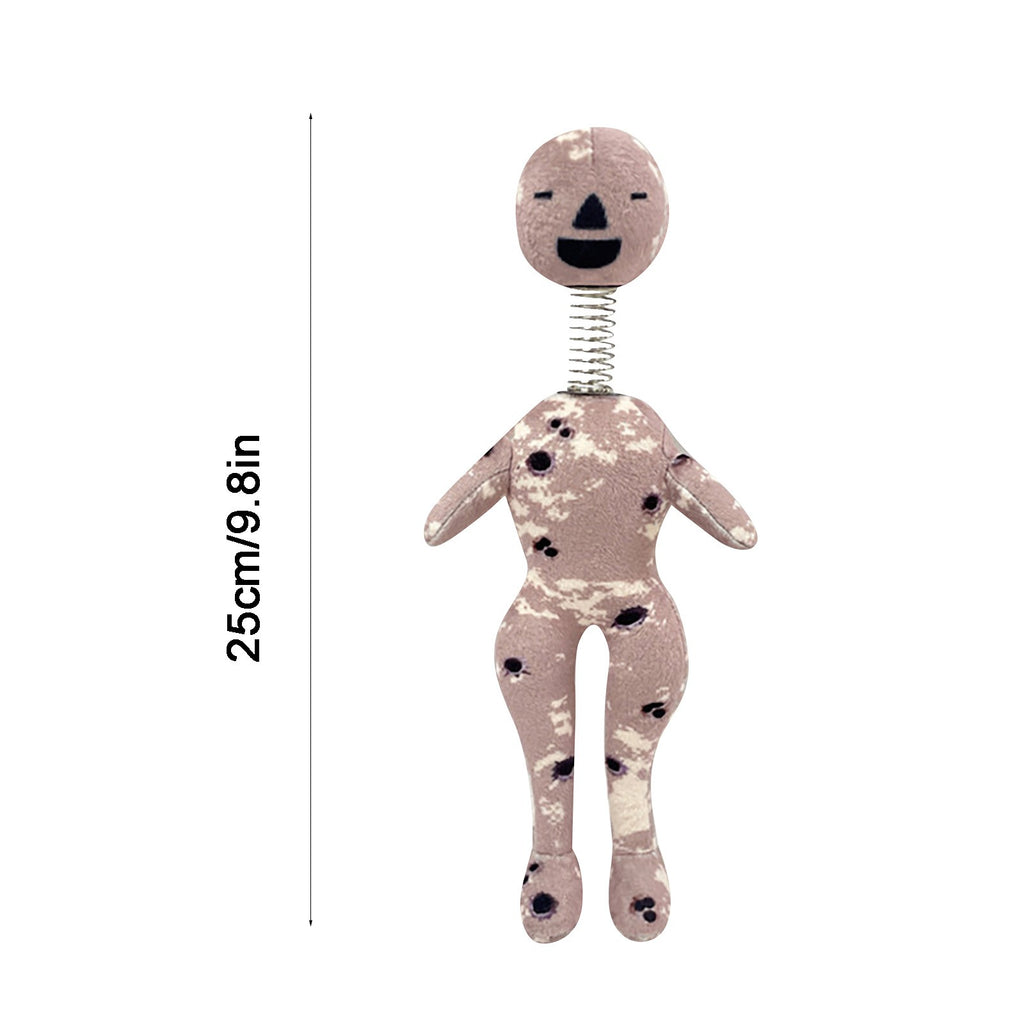 Coil-Head Plush Doll Stuffed Animal B72276
