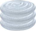 4 Inch x 20 Feet Flexible Clear View Heavy Duty PVC Hose Pack of 2 M4348