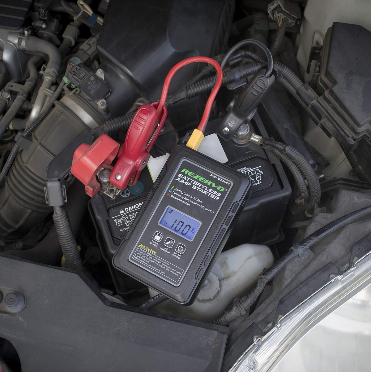 Batteryless Jump Starter for Cars, Trucks, Boats, RVs, ATVs, and other Gas Engines K255
