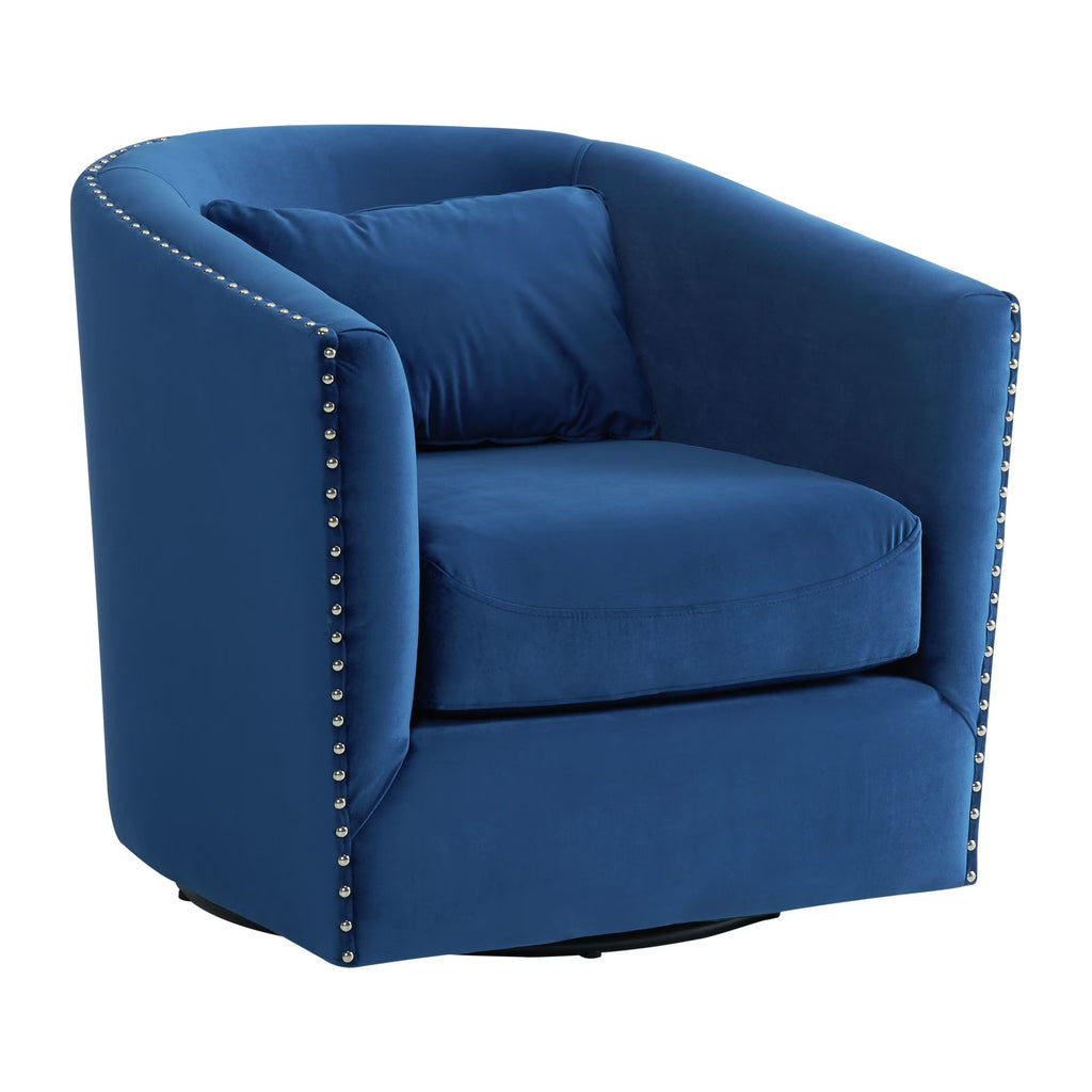 Navy Swivel Chair V687