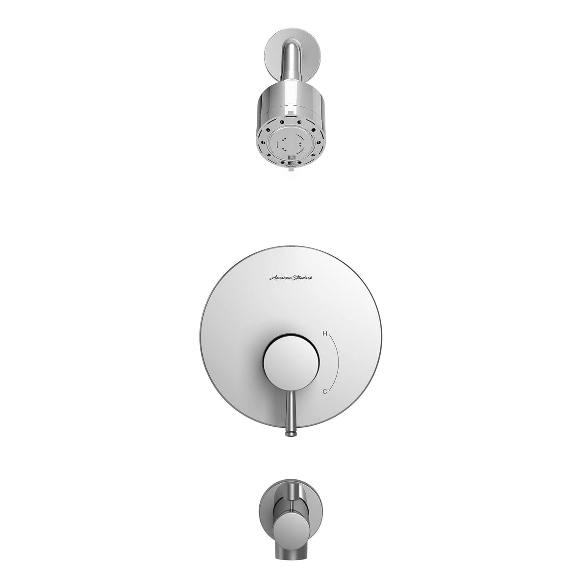 Polished Chrome Tub and Shower Trim Kit with Cartridge V253167