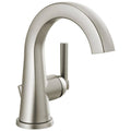 Brushed Nickel 4-in Centerset Bathroom Sink Faucet with Drain and Deck Plate C88830
