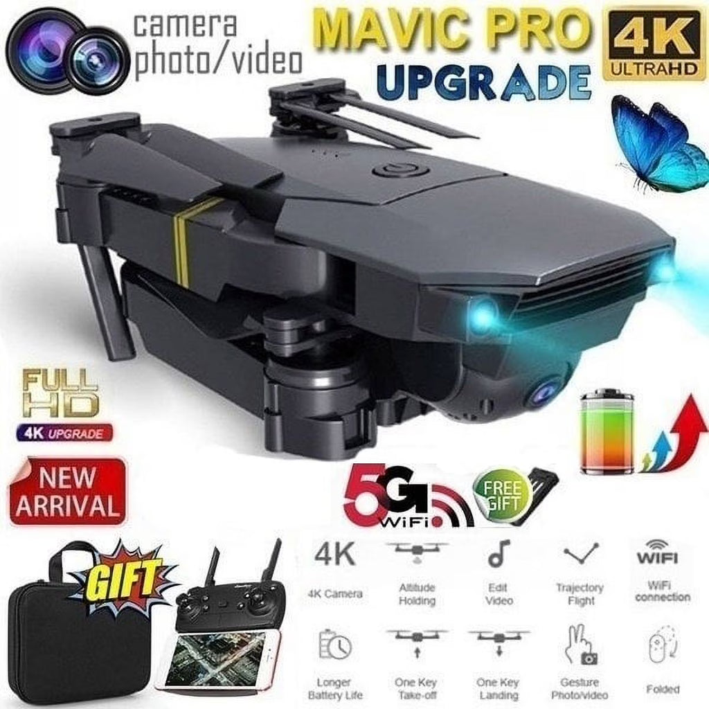 4K Folding Drone Quadcopter with Adjustable Camera J145