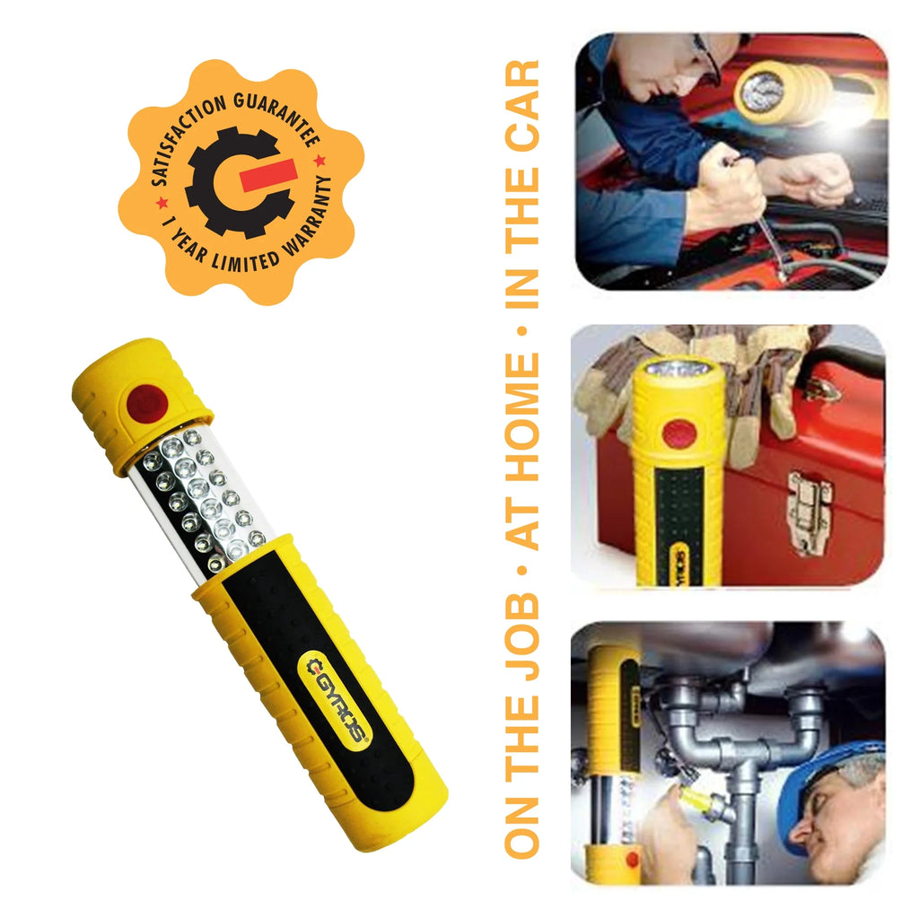 Rechargeable Handheld Work Light with Magnetic Base and Hanging Hook R532733