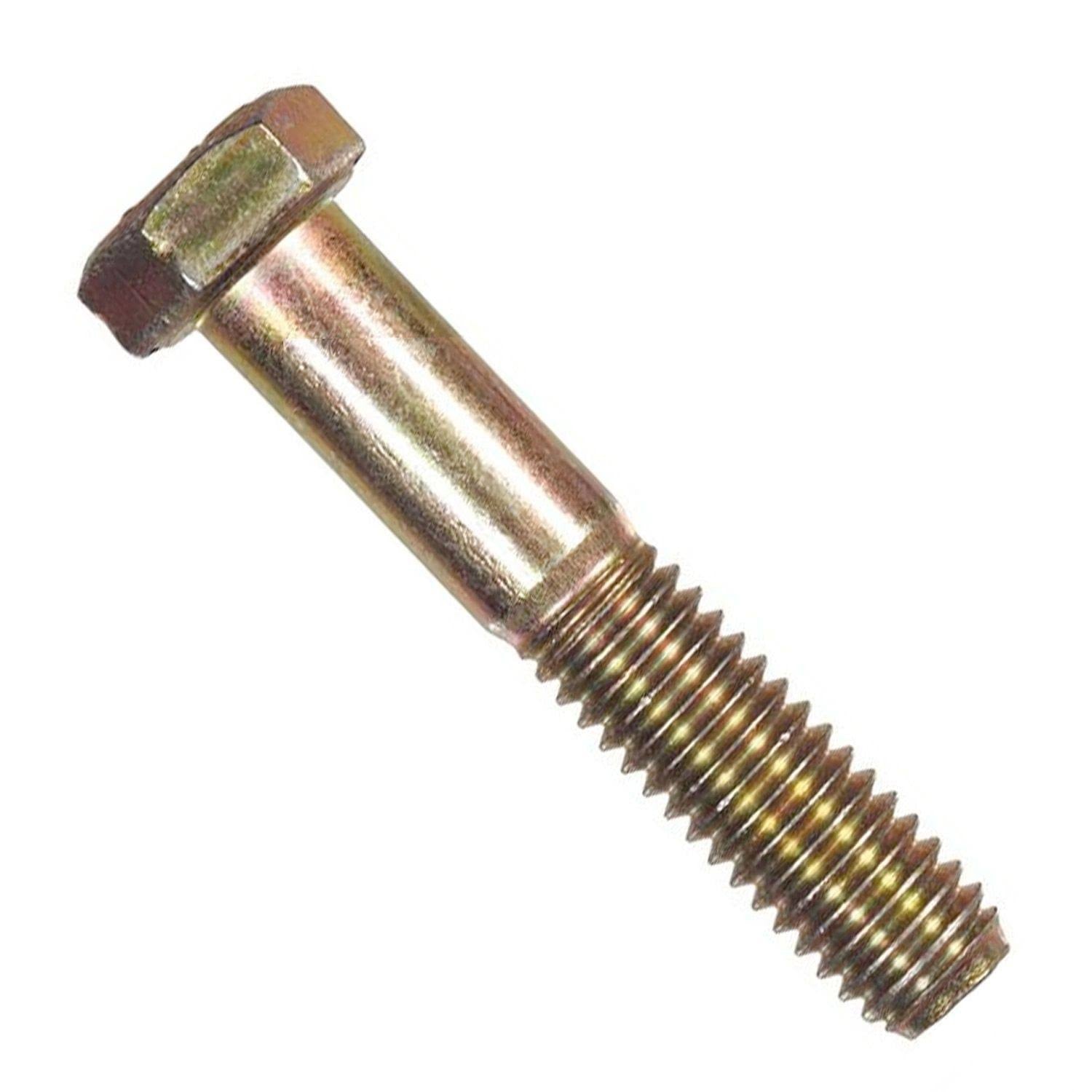 5/8x22-11 x 7x22 Yellow Zinc Hex Head Cap Screw Grade 8 E67425