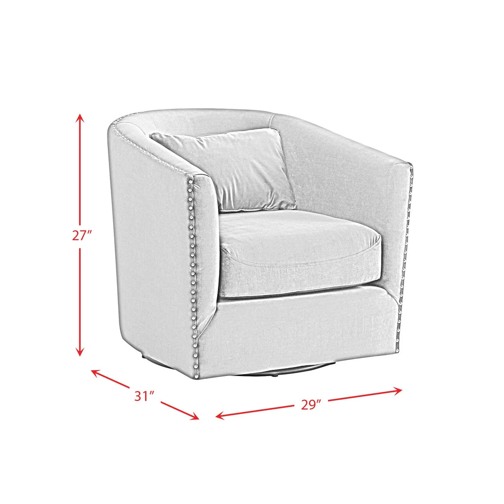 Navy Swivel Chair V687