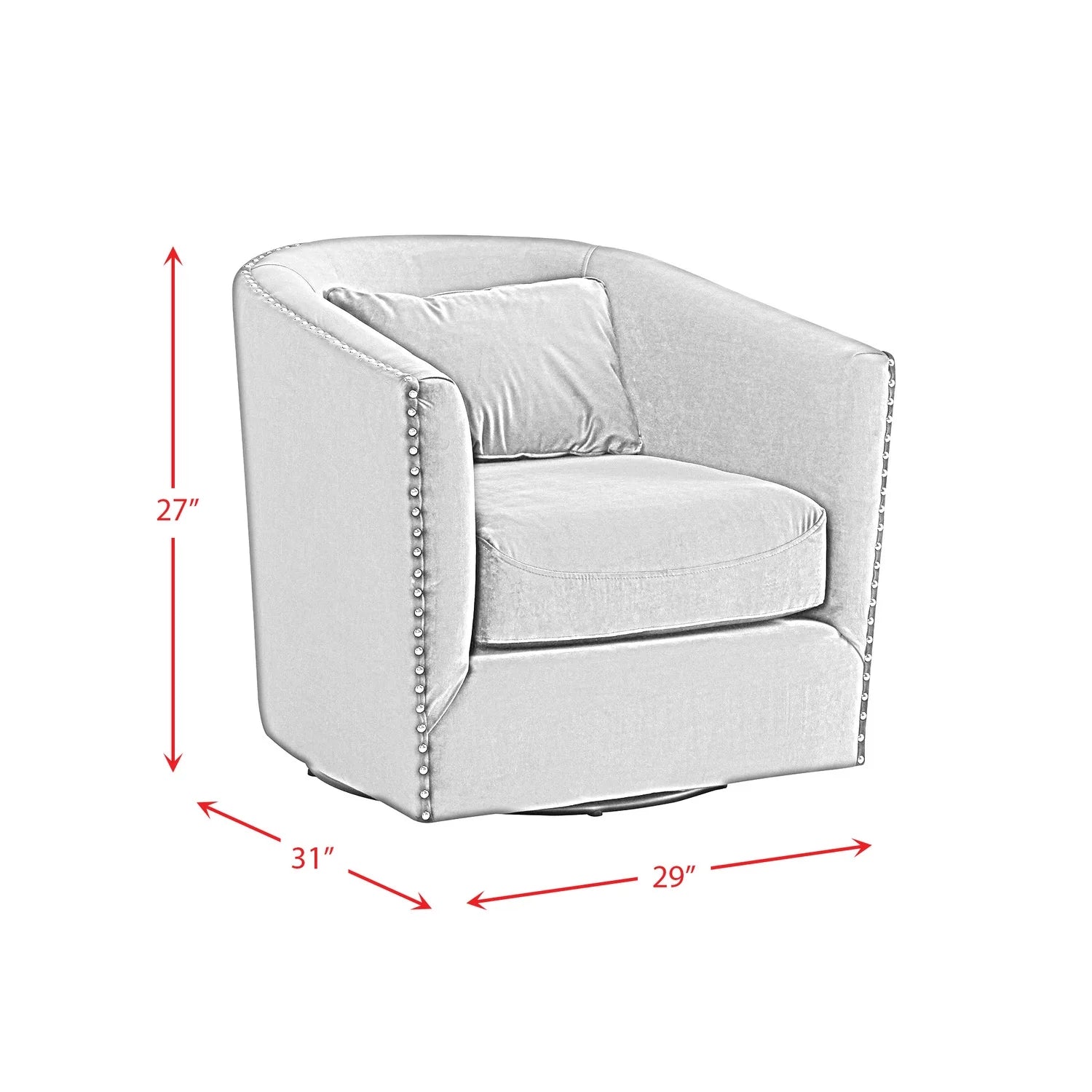 Navy Swivel Chair V687