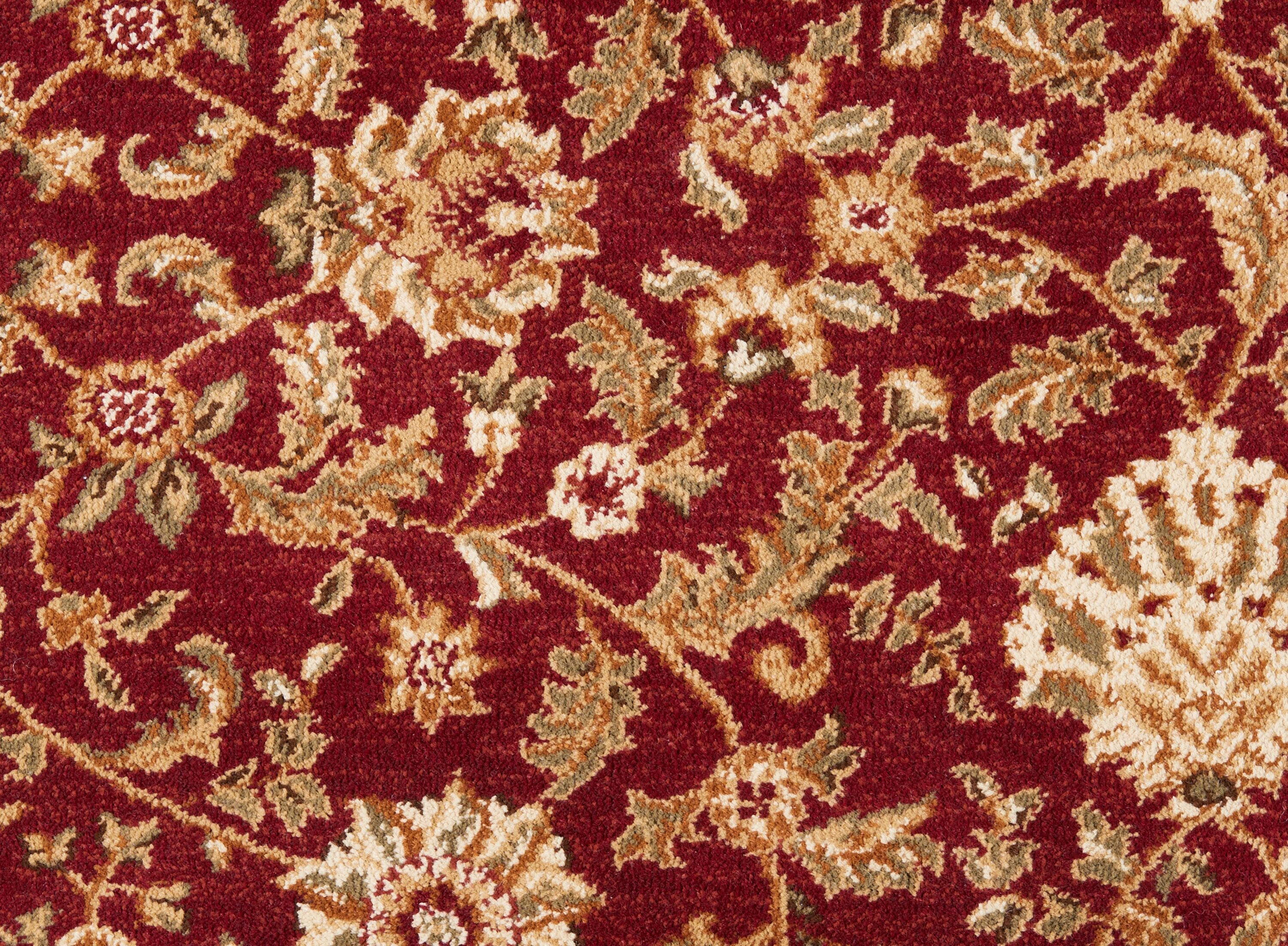 Red Oriental Car Mats U5348