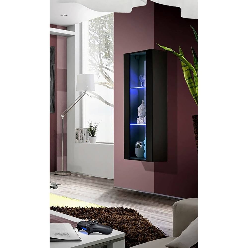 Wall-Mounted Bookcase - Gray E198044
