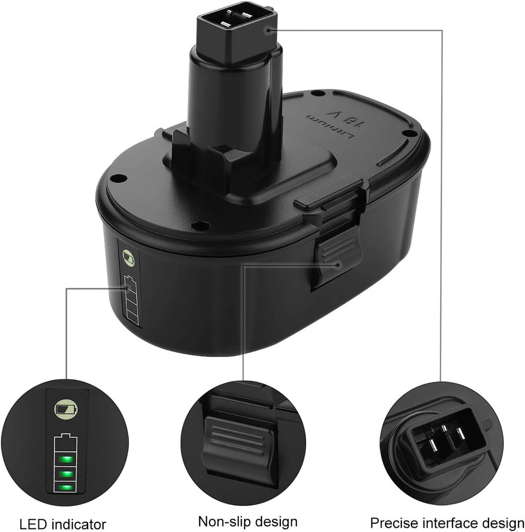 2 Pack 5.0Ah 18V Lithium-Ion Battery G769113