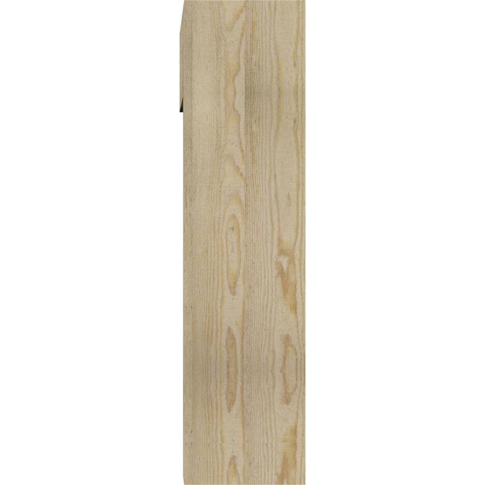 Rough Sawn Bracket with Offset Brace, Douglas Fir U8580