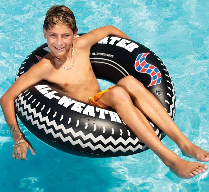 Inflatable Swimming Pool Tire Tube Rings C733