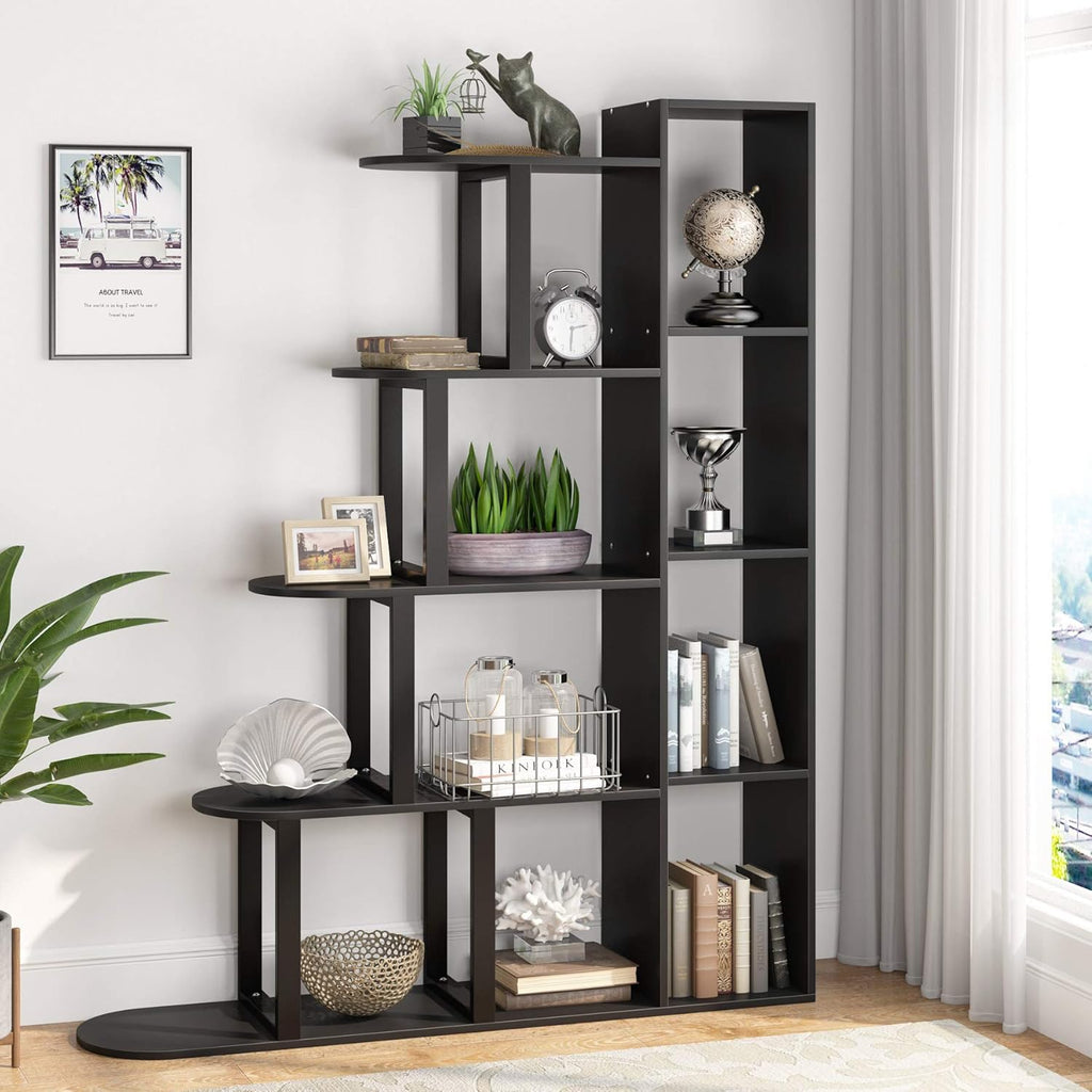 5-Tier Corner Ladder Shelf (Black) H571218