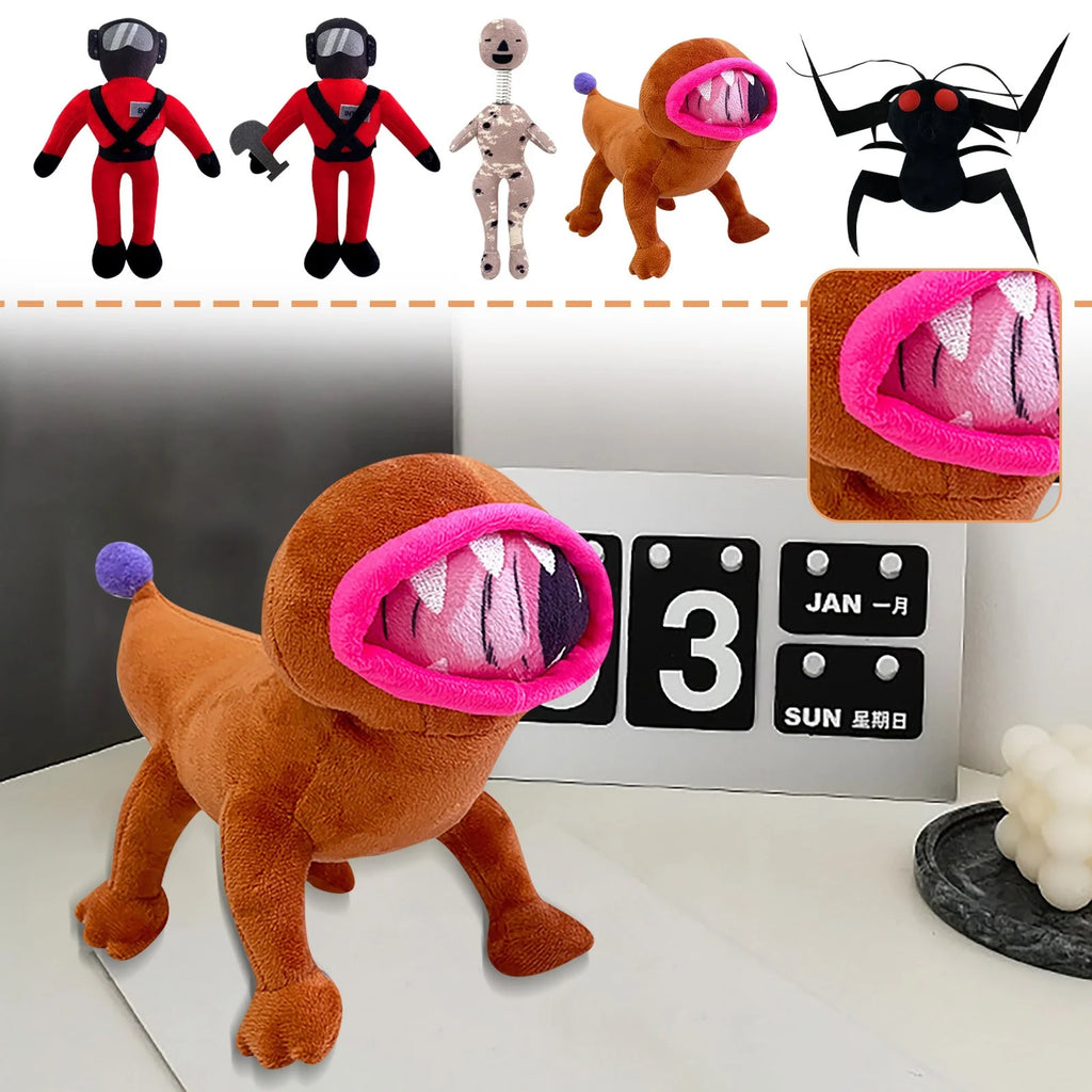 Coil-Head Plush Doll Stuffed Animal B72276