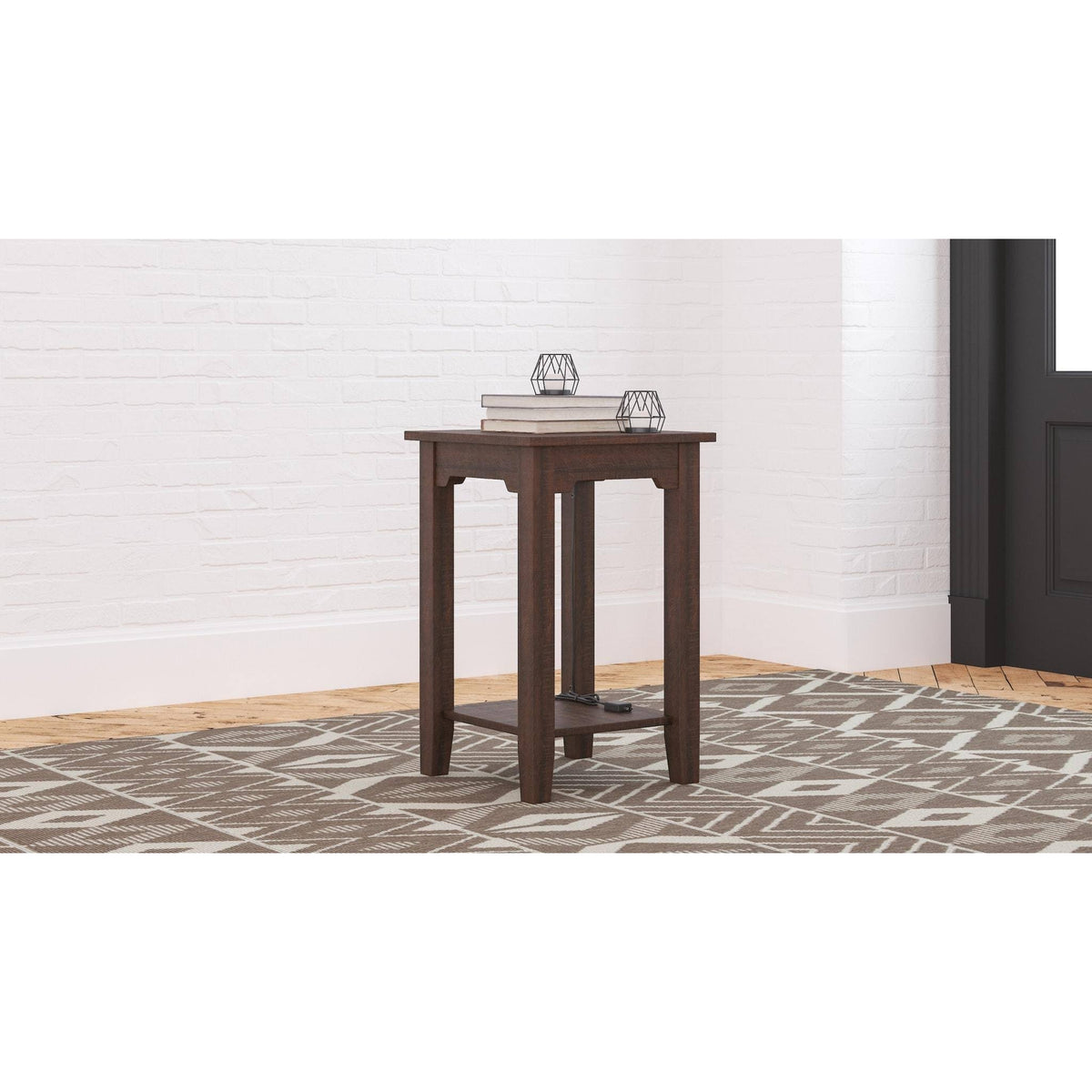 Warm Brown End Table B298