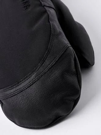 Black/Black Leather Extreme Mitt K711