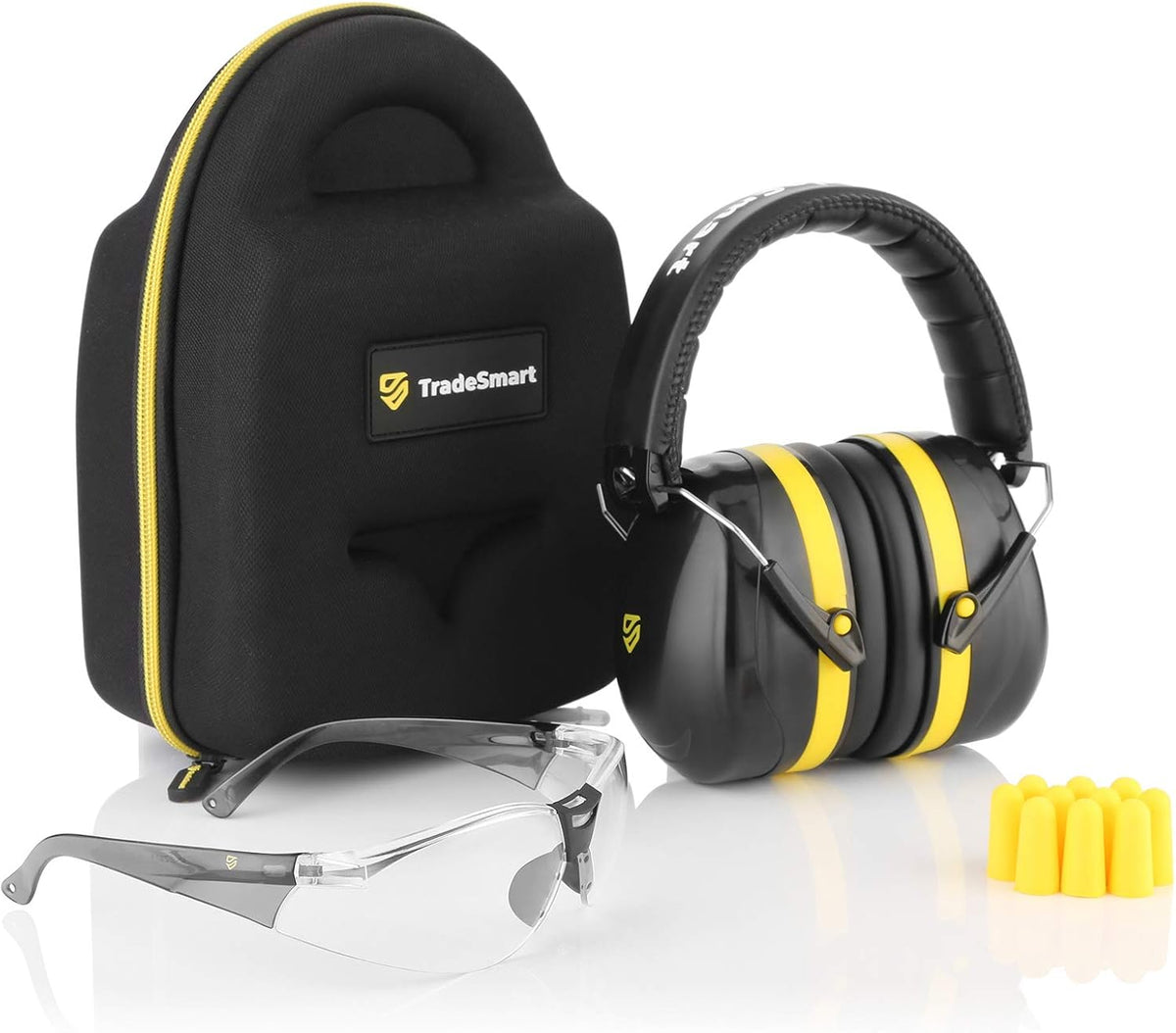 Shooting Earmuffs, Glasses, Earplugs, Protective Case I121