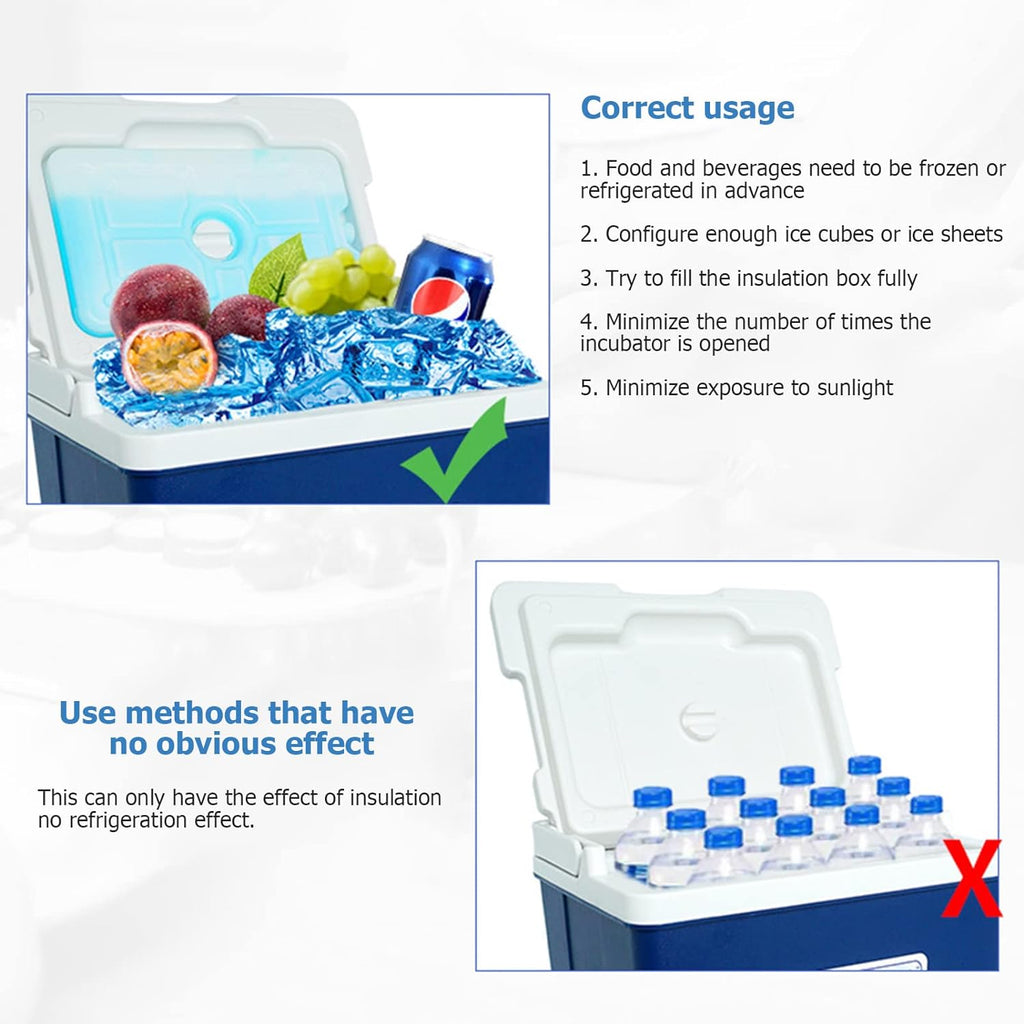 Insulated Hard Cooler Ice Chest Box S873348